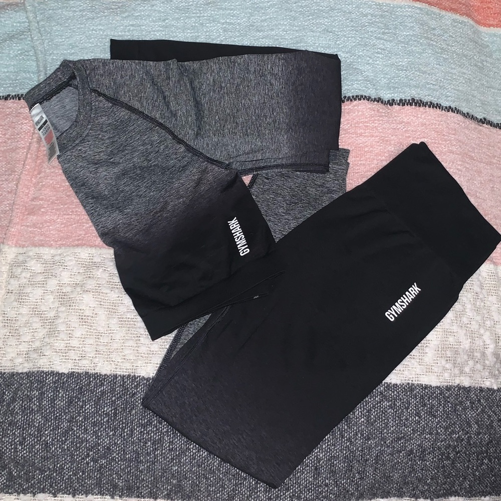 NEW GYM SHARK OMBRÉ SET